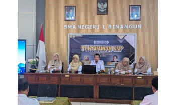 SMA Negeri 1 Binangun Selenggarakan Workshop Penyusunan Kurikulum Satuan Pendidikan Tahun Ajaran 2026/2027