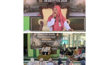 Peringati Maulid Nabi Muhammad SAW, SMAN 1 Binangun Ajak Siswa Teladani Akhlak Rasulullah